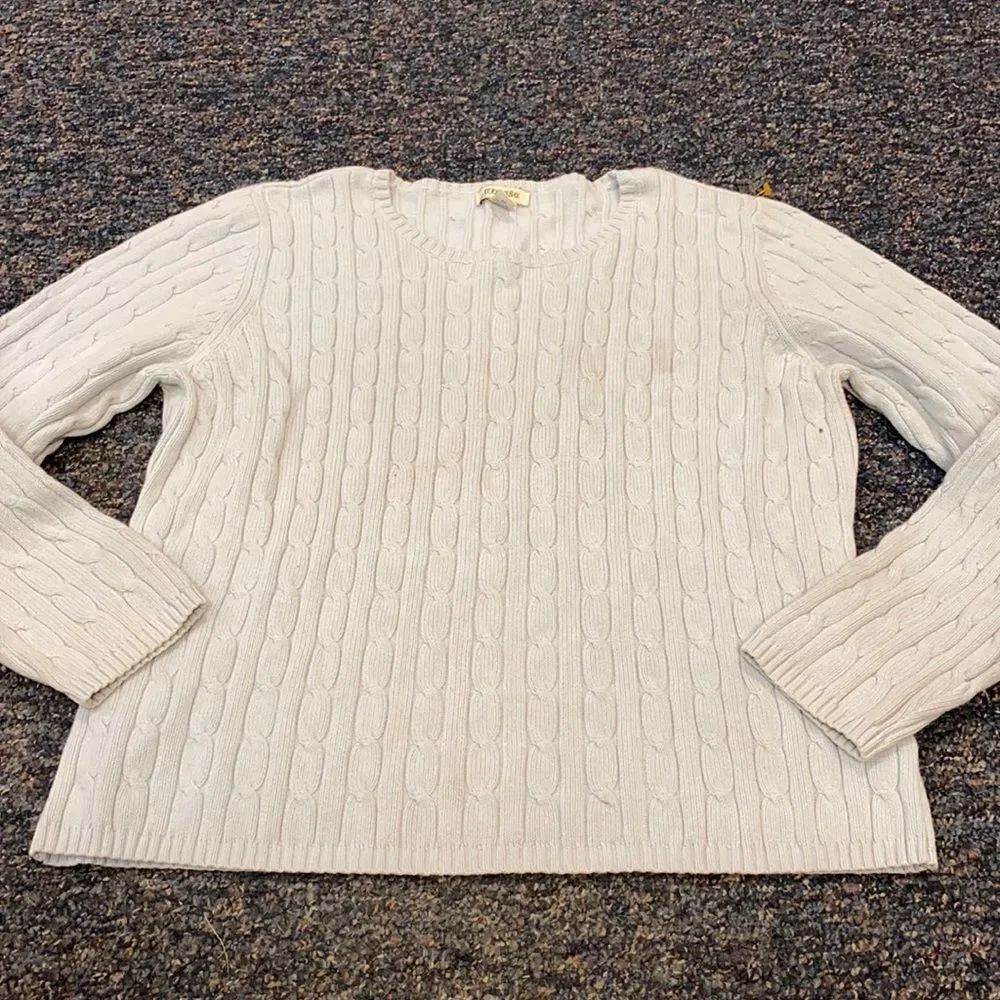 St. John’s Bay Baby Blue Sweater sz. XL
